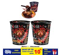 2 x Mamee Daebak Instant Ramen Noodle Korean Ghost Pepper HOT SPICY CHICKEN 80 g