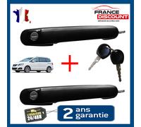 2 X Maniglia Ext. Anteriore Sinistra e Destra+Serratura+4 Chiavi per Polo 6N