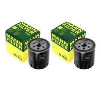 2 X MANN-FILTER Per Ford USA Edge Mondeo V Turnier Focus III DXA/CB7 DXA/CEU