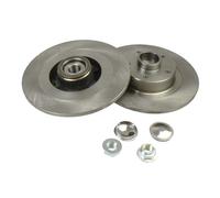 2 x MAXGEAR 19-2744 Disco freno per RENAULT