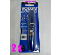 2 X Maybelline mascara nero volum'express classic 10 ml