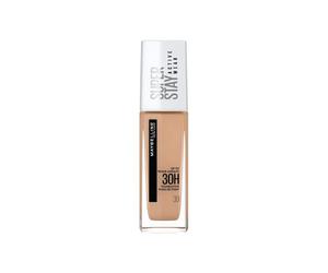 2 x Maybelline New York Foundation, Superstay Active Wear 30 Hour Long-Lasting Liquid Foundation, Lightweight Feel, Water, Sweat and Transfer Resistant, 30 ml, Shade: 30, Sand