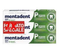 2 X Mentadent P Dentifricio Prevenzione Completa Confezione 3 Pezzi Da 75 Ml