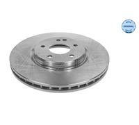 2x Disco freno Assale anteriore ventilato 015 521 0036 MEYLE per MERCEDES-BENZ