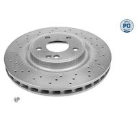 2x Disco freno Assale anteriore perforato/ventilazione interna 083 521 0021/PD
