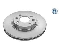 2 x MEYLE 16-15 521 0034/PD Disco freno per DACIA,RENAULT,SMART