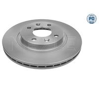 MEYLE Disco freno 16-15 521 0036/PD Anteriore Ventilato Ø259 mm Set 2