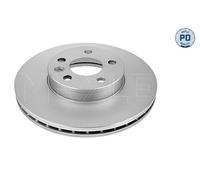 2 x MEYLE 183 521 1086/PD Disco freno per FORD,SEAT,VW