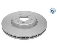 2 x MEYLE 183 521 1129/PD Disco freno per AUDI