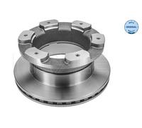 2x Meyle 215 523 0034 Disco Freno Posteriore per Iveco Quotidiano IV V VI