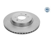 2x Meyle 28-15 521 0023 / Pd Disco Freni Anteriore per Kia Rio III Ub Hyundai