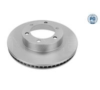 2x Disco freno Assale anteriore ventilato 30-15 521 0121/PD MEYLE per TOYOTA