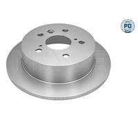 2x Disco freno Assale posteriore pieno 30-15 523 0066/PD MEYLE