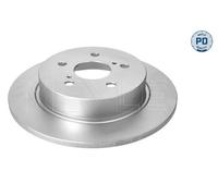 2x Disco freno Assale posteriore pieno 30-15 523 0112/PD MEYLE per TOYOTA C-HR
