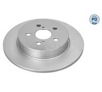 2x Disco freno Assale posteriore pieno 30-15 523 0115/PD MEYLE