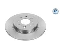 2x Disco freno Assale posteriore pieno 31-15 523 0059/PD MEYLE per HONDA INSIGHT