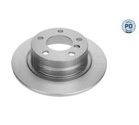 2x Disco freno Assale posteriore pieno 315 523 0030/PD MEYLE per BMW 1 2 Coupé