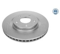 MEYLE Disco freno 36-15 521 0071/PD anteriore Ø296 mm per Nissan Qashqai