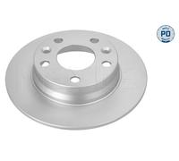 2x Meyle 36-15 523 0061 / Pd Disco Freno Posteriore per Renault Mitsubishi
