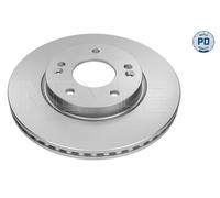 2x MEYLE 37-15 521 0039/PD Disco freno Anteriore per HYUNDAI i30 (GD) 280mm