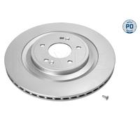 2x Meyle 37-15 523 0048 / Pd Disco Freno Posteriore per Kia Sorento IV Hyundai