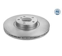 2x Disco freno Assale anteriore ventilato 383 521 0005/PD MEYLE per BMW X5 X6