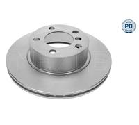 2 x MEYLE 383 521 0014/PD Disco freno per BMW