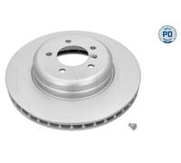 Meyle Dischi freno 383 521 1003/PD Ø348 mm anteriore ventilato 2 pezzi per BMW 5 e 6