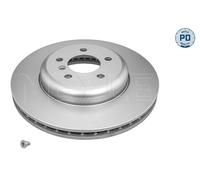 2x Disco freno Assale posteriore ventilato 383 523 1002/PD MEYLE per BMW 5 6