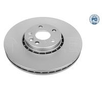 2x Disco freno Assale anteriore ventilato 515 521 0035/PD MEYLE per VOLVO