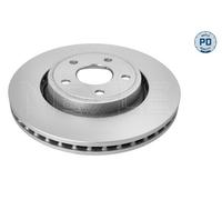 2 x MEYLE 57-83 521 0005/PD Disco freno per JEEP