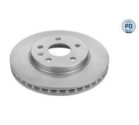 2 x MEYLE 683 521 0025/PD Disco freno per OPEL,SAAB,VAUXHALL