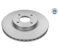 2x Meyle 715 521 0032 / Pd Disco Freni Anteriore per Ford Fiesta VI Fiesta VII