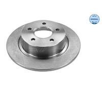 Meyle 2x Dischi freno posteriori 7155237034 Ø278 mm per Ford Transit Connect