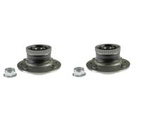 2 X Mozzo Della Ruota Posteriore Renault Laguna I 1.8, 2.0, 2.2D 93-01/4 Viti