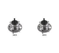 2 x Mozzo ruota ASHIKA per TOYOTA AURIS, COROLLA E15