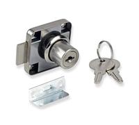 2 X Mprofi MT® Serratura a Cilindro Blocco per cassetti serratura cassetto lucchetto serratura per armadio cassetti armadio serrature a cilindro da avvitare Serratura di sicurezza