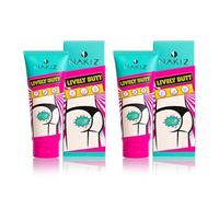 2 x Nakiz Lively Butt Buttocks Remove Smagliature Smacchiature Crema Pelle Ma...