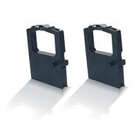 2 X Nastri - 3 milioni di caratteri - compatibili per OKI Microline 320 Series 320 Turbo D 320 Turbo N 321 Turbo D 321 Turbo N 3320 Eco 3321 3321 Eco 52102001 Nylon nastro nastro
