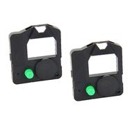 2 x Nastro Colorato Tg. 673 Olivetti DM Anitech M90 Facit E440 Philips Nms 1016