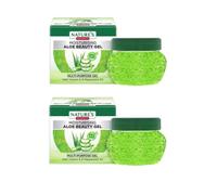 2 x Nature's Essence gel idratante di bellezza all'aloe 100 g gel multiuso