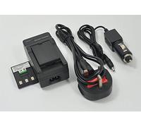 2 x nb-3l batteria + caricatore AC/DC singolo per Canon NB3L Digital Ixus i i5 II IIs IXY Digital 700 750 30 30 a 600 700 D30 l L2, PowerShot SD10 SD20 SD100 SD110 SD500 SD550 camera