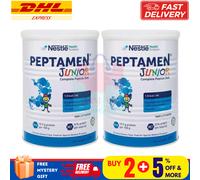 2 x Nestlé PEPTAMEN JUNIOR dieta peptide completa sapore vaniglia 400 g