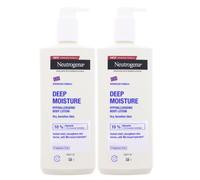 2 x Neutrogena Deep Moisture Body Lotion Sensitiv Pelle secca da 400 ml