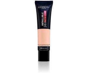 2 x New L'Oreal Infallible 24H Matte Cover Foundation 30ml - 110 Vanilla Rose
