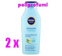 2 x Nivea Sun doposole Hydrate Latte Doposole Rinfrescante 400 ml