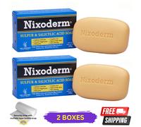 2 X Nixoderm Zolfo & Acido Salicilico Sapone 100g per Acne & Comune Pelle