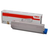 2 X OKI C822BK NERO 44844616 ORIGINALE TONER PER OKI C822,C822N,C822DN CAPACITA'