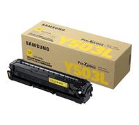 2 X ORIGINALE SAMSUNG CLT-Y503L GIALLO SU491A PER SAMSUNG PROXPRESS C3010ND,C306