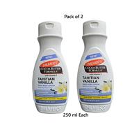 2 X PALMER'S Cacao Burro Formula Tahiti Vaniglia Corpo Lozione (250 ML / 242ml)